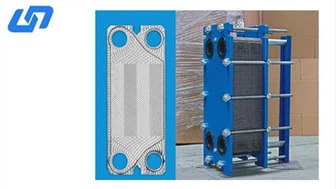 Titanska ploča i izmjenjivač topline okvira